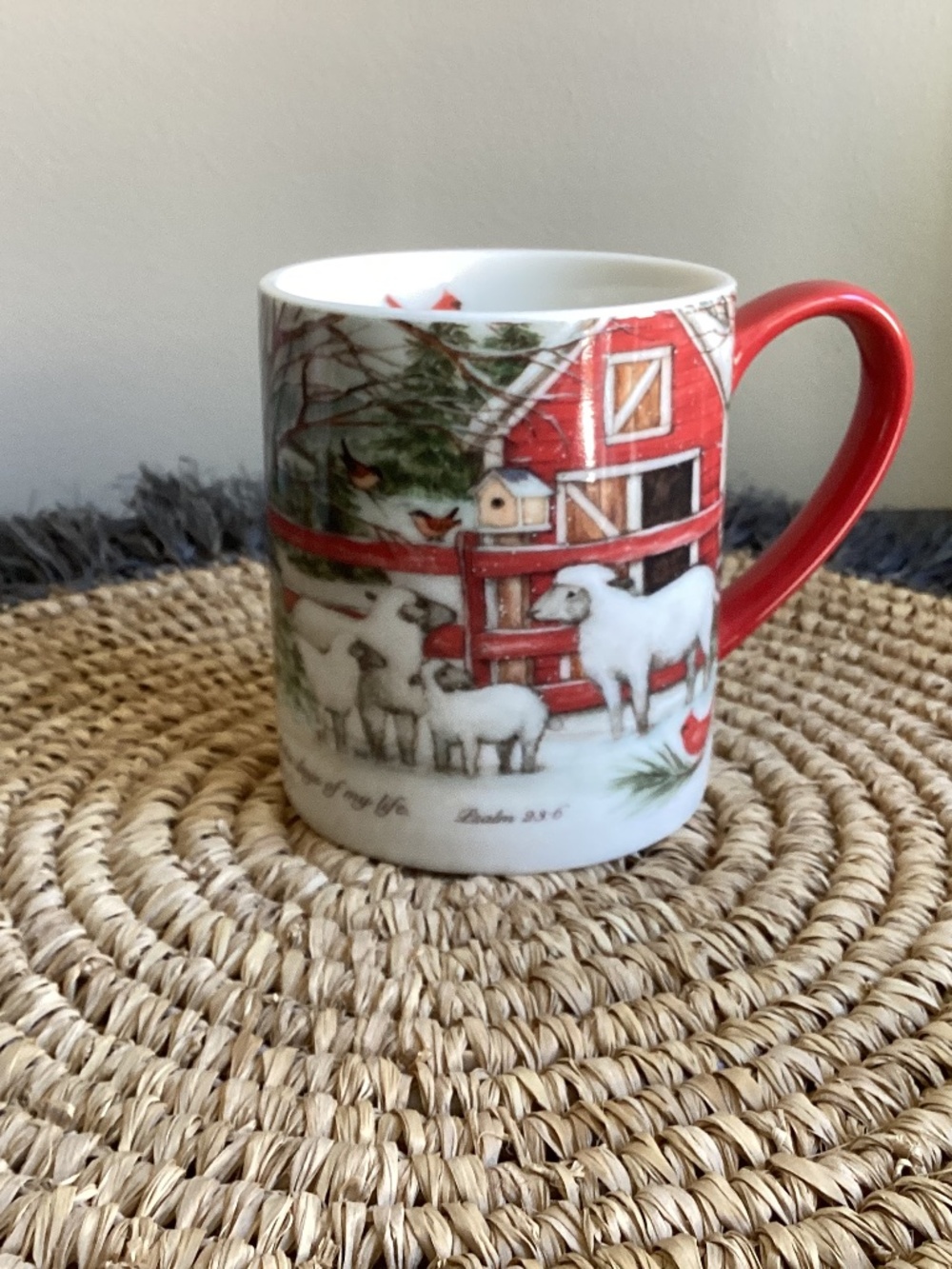 Lang Company ‘The Lord is My Shepherd’ Susan Winget 4” Ceramic Coffee Mug
